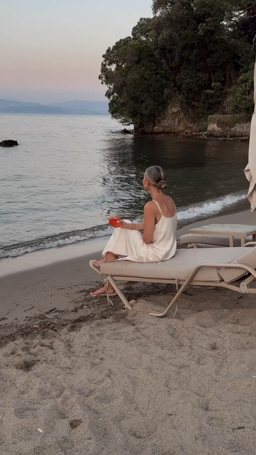 A sunset holiday look / I’ve paired a cream slip dress with some gold flip flops, simple but chic!

#LTKeurope #LTKsummer #LTKtravel