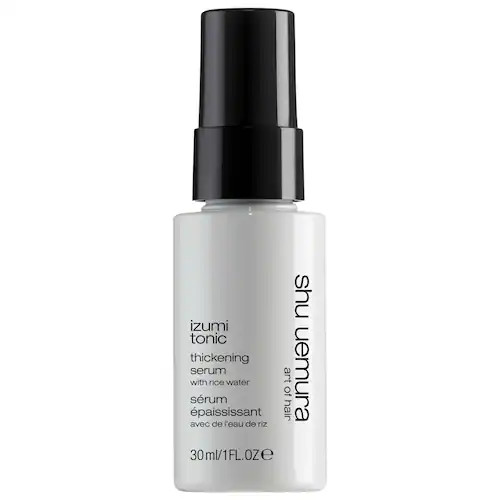 shu uemura Mini Izumi Tonic Strengthening & Thickening Rice Water Hair Serum | Sephora (US)