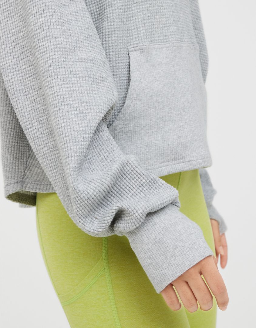 OFFLINE By Aerie Wow! Waffle Hoodie | American Eagle Outfitters (US & CA)