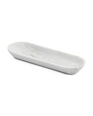 18x6in Oval Marble Decorative Tray | Marshalls