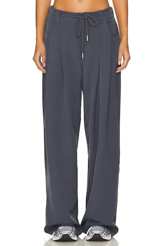 LIONESS Slouch Tie Up Pant in Slate from Revolve.com | Revolve Clothing (Global)