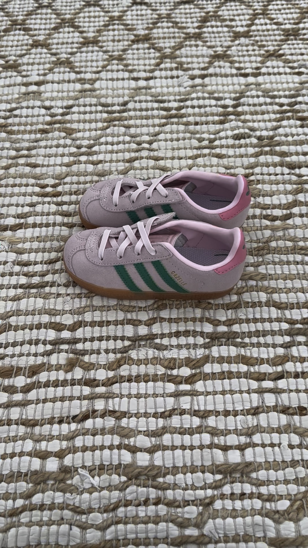 Pink toddler adidas sneakers 

#LTKFindsUnder50 #LTKKids #LTKShoeCrush
