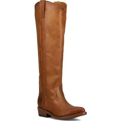 Frye Billy Softy Tall Western Boot in Amber at Nordstrom, Size 8 | Nordstrom