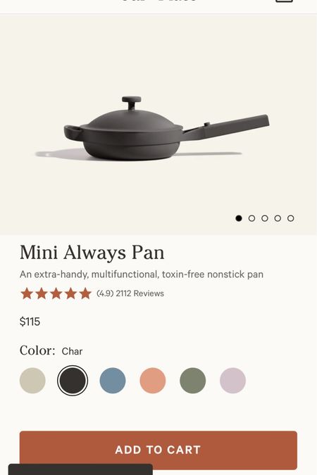 Our place always pans. This is the mini pan, but I have the whole collection and cook with them every night! 

#LTKhome