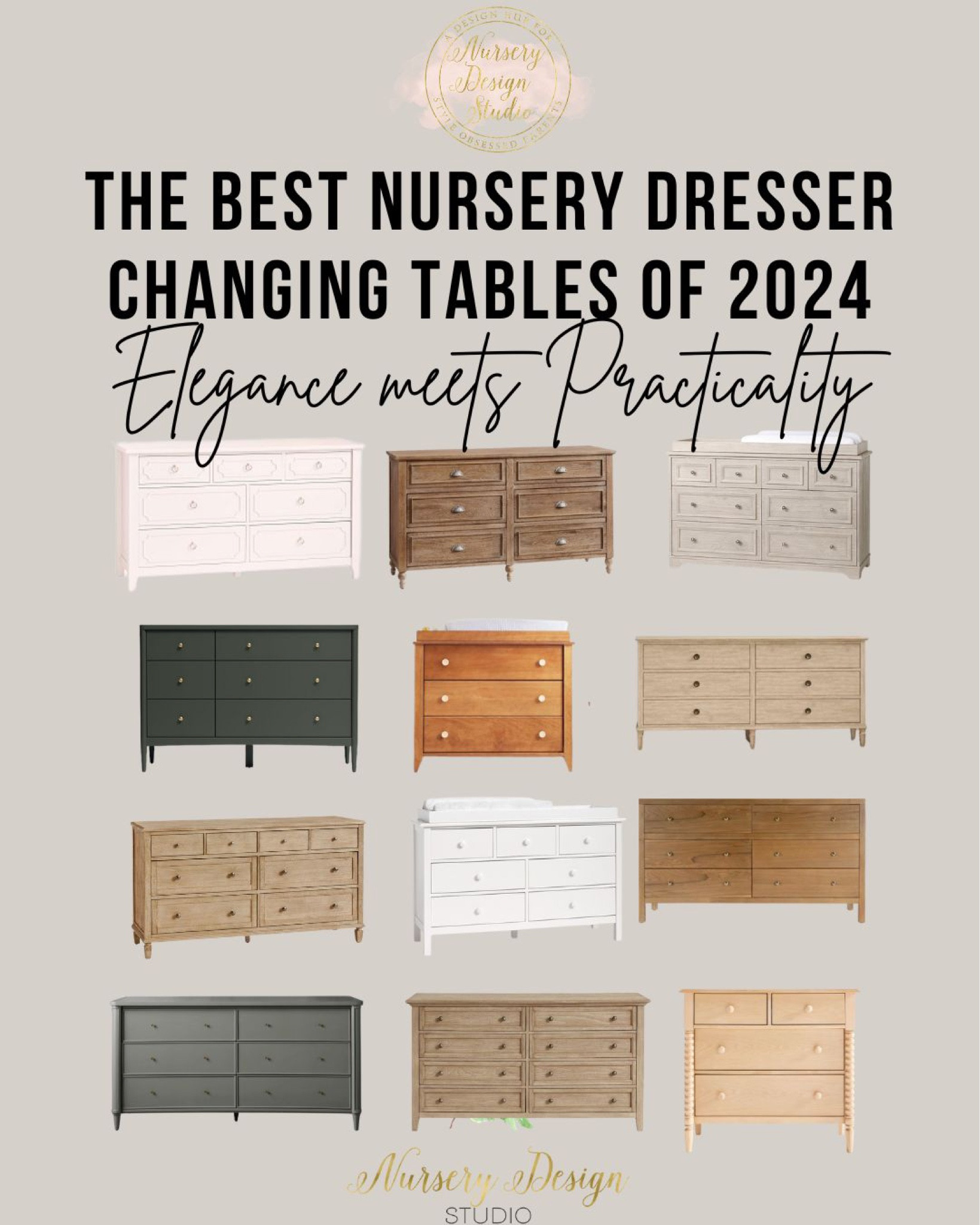 The best nursery dresser changing tables for the nursery 

Nursery storage, changing table, dresser

#LTKhome #LTKsalealert #LTKbump