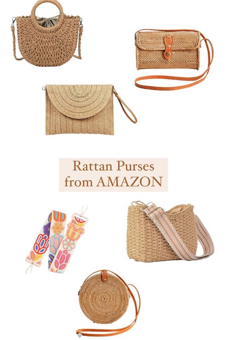 Rattan Bag roundup from Amazon!  The strap I added comes in a bunch of options.  Would be so fun to switch out! 

#rattan #purse #handbag #summerbag #bags #womenspurse #amazon #amazonfashion 

#LTKItBag #LTKWorkwear #LTKFindsUnder50