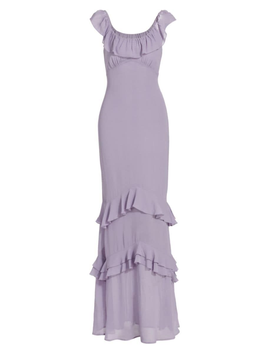 Tripoli Ruffled Maxi Dress | Saks Fifth Avenue