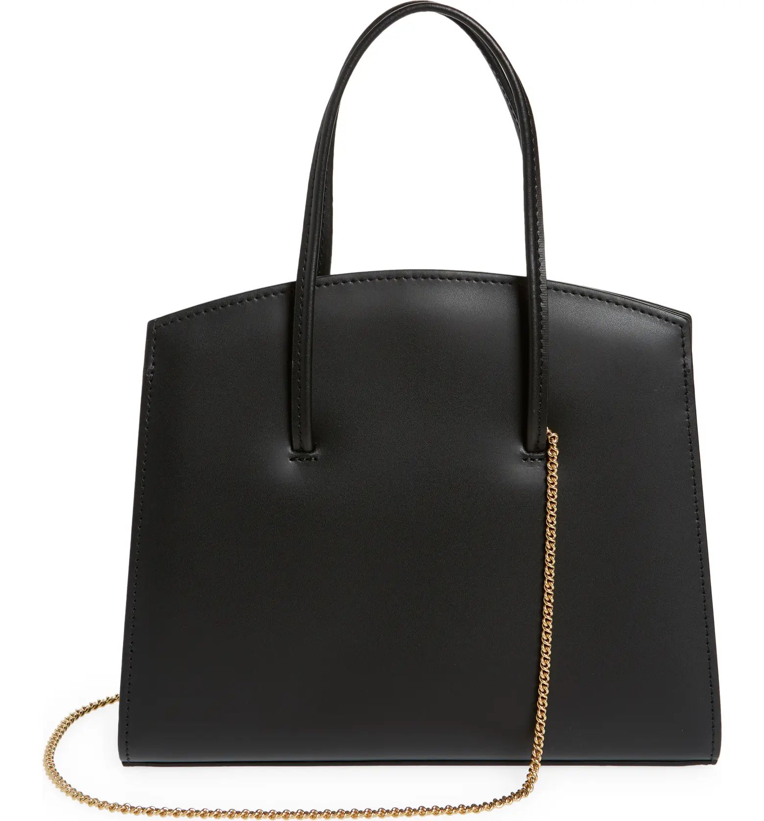 Mini Chained Minimal Leather Tote Bag | Nordstrom