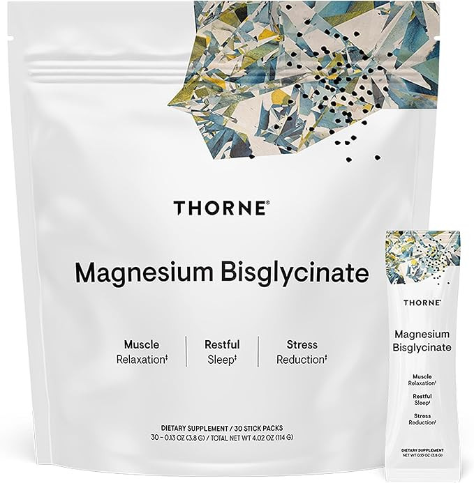 THORNE - Magnesium Bisglycinate - Powdered Magnesium Formula - Support Restful Sleep, Muscle Rela... | Amazon (US)