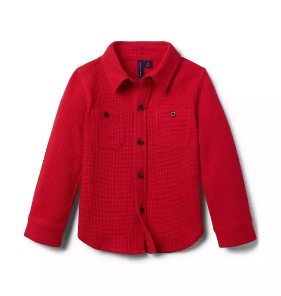 The Waffle Knit Shirt | Janie and Jack