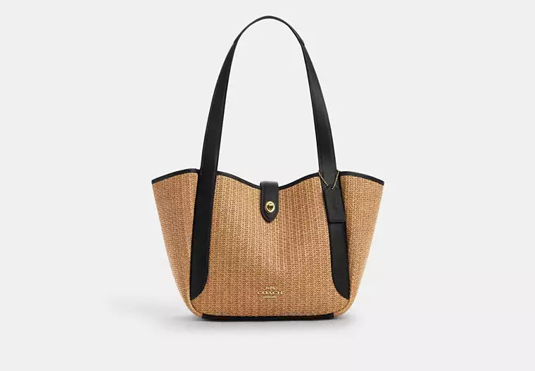 Hadley Turnlock Tote Bag | Coach Outlet US