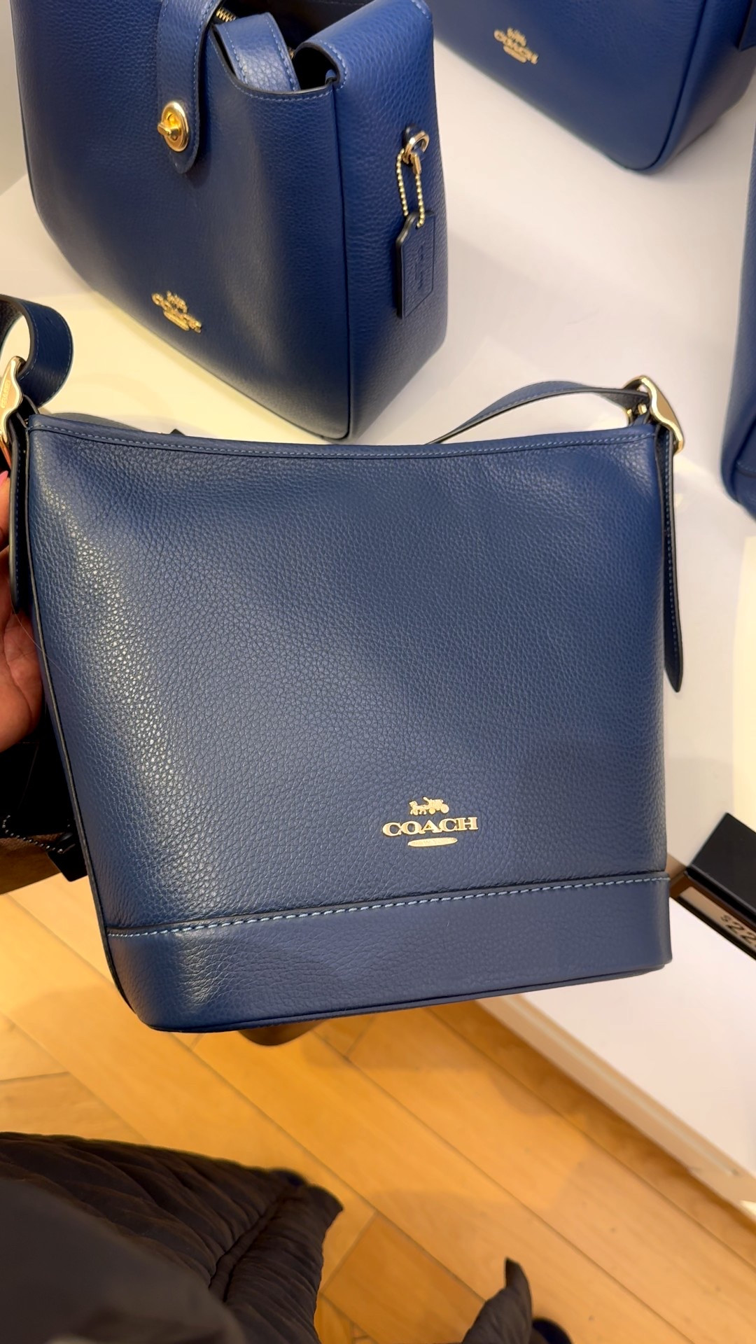 These blue bags got me feeling good and confused about which one to buy. They both come in a variety of colours 

#LTKcanada