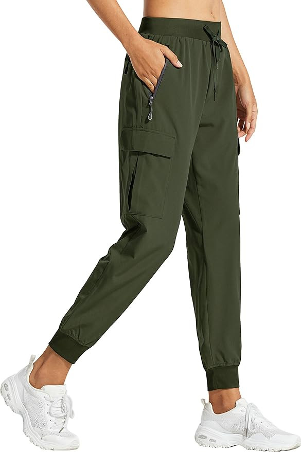 Libin Women's Hiking Cargo Pants Quick Dry Joggers Petitle/Regular/Tall | Amazon (US)