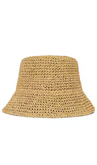 Gigi Pip Sal Hat in Tan. - size 59 | Revolve Clothing (Global)