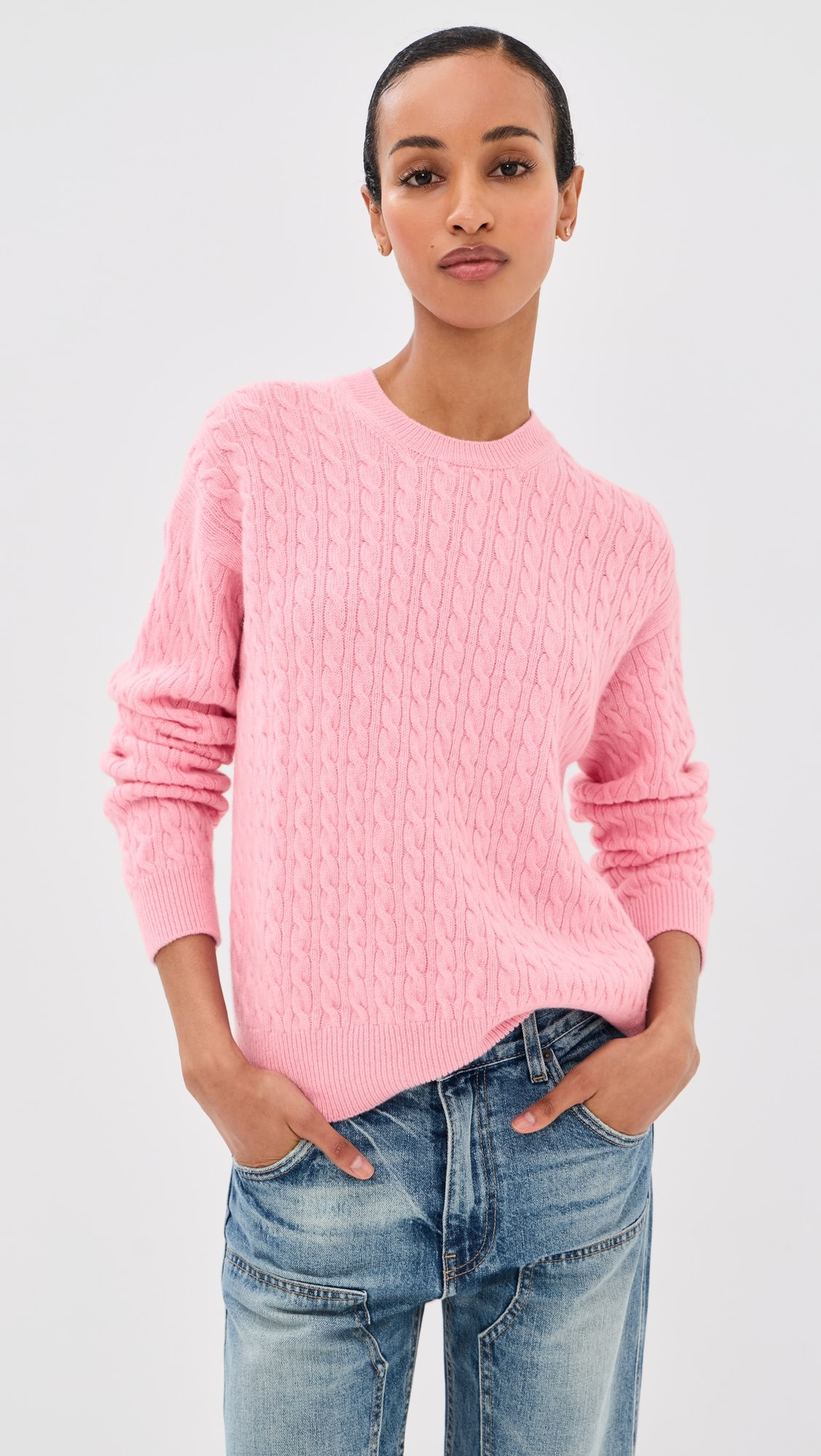 Wool Cable Knit Pullover | Shopbop