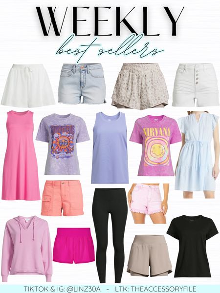 This past week’s best sellers! 

Athleisure shorts, performance shorts, running shorts, athleisure wear, sleeveless knit dress, midi dress, mini dress, spring dress, spring outfit, spring fashion, summer outfit, summer fashion, vacation outfit, ribbed leggings, slub tee, spring basics, denim shorts, white shorts, band tee, graphic tee, hot pink shorts, black leggings 

#LTKstyletip #LTKSeasonal #LTKfindsunder50