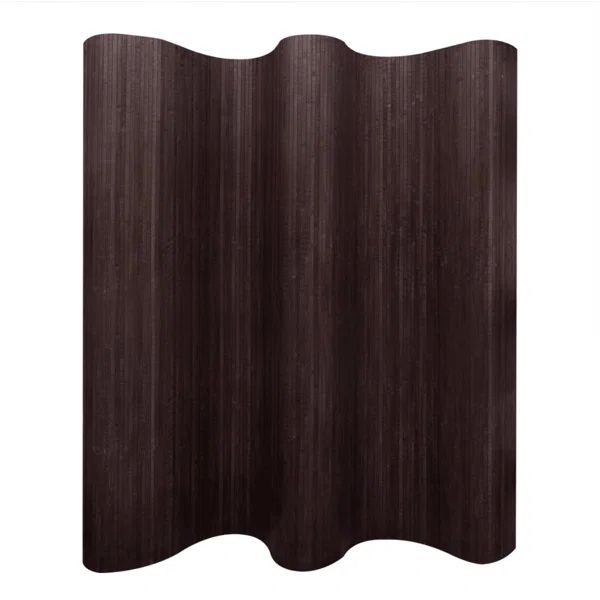 Seese 98.4" W x 65" H Bamboo/Rattan Folding Room Divider | Wayfair North America