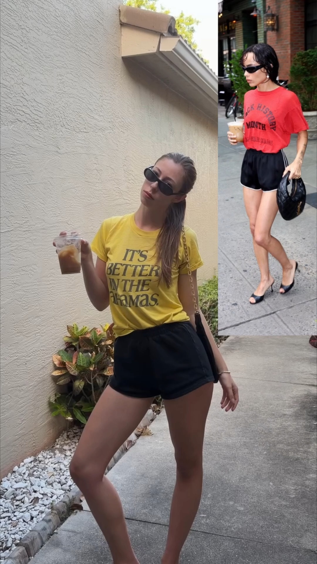 An unintentionally Zoe Kravitz inspired outfit 