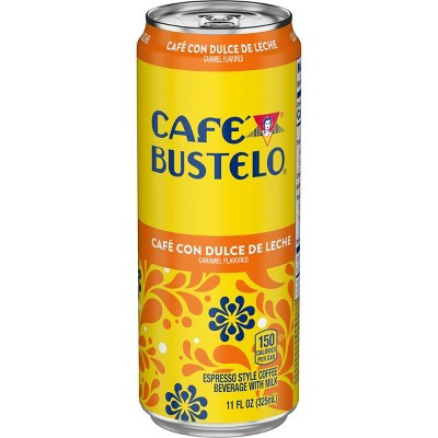 Cafe Bustelo Cafe Con Dulce De Leche Espresso Style Beverage with Milk - 11 fl oz | Target