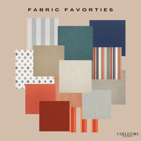 Our current fabric favorites that can be used for a variety of things! You can upholster custom sofas, accent chairs, the list goes on. 

#LTKstyletip #LTKSeasonal #LTKhome