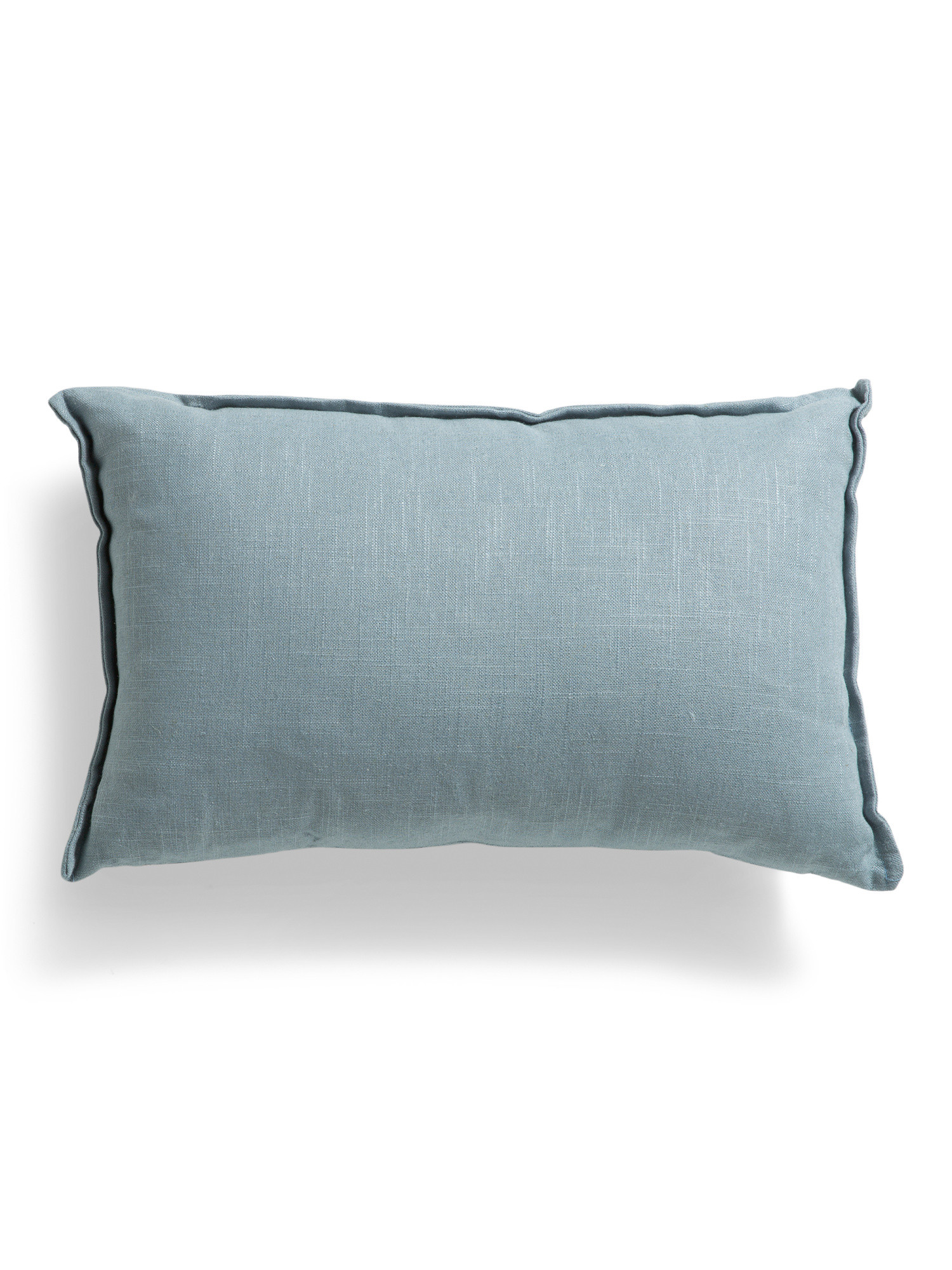 Made In Usa 13x20 Linen Blend Lumbar Mini Flange Pillow | Home | Marshalls | Marshalls