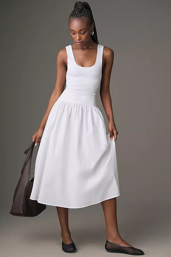 Scoop Tank Midi Dress | Anthropologie (US)