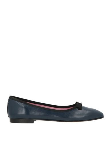 Carel Paris Woman Ballet flats Midnight blue Size 7.5 Leather | YOOX (US)