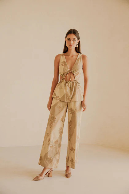 Esmae Jumpsuit - Tawny Bloom | Sabo Skirt US