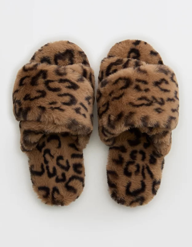Aerie Fur Slides | Aerie