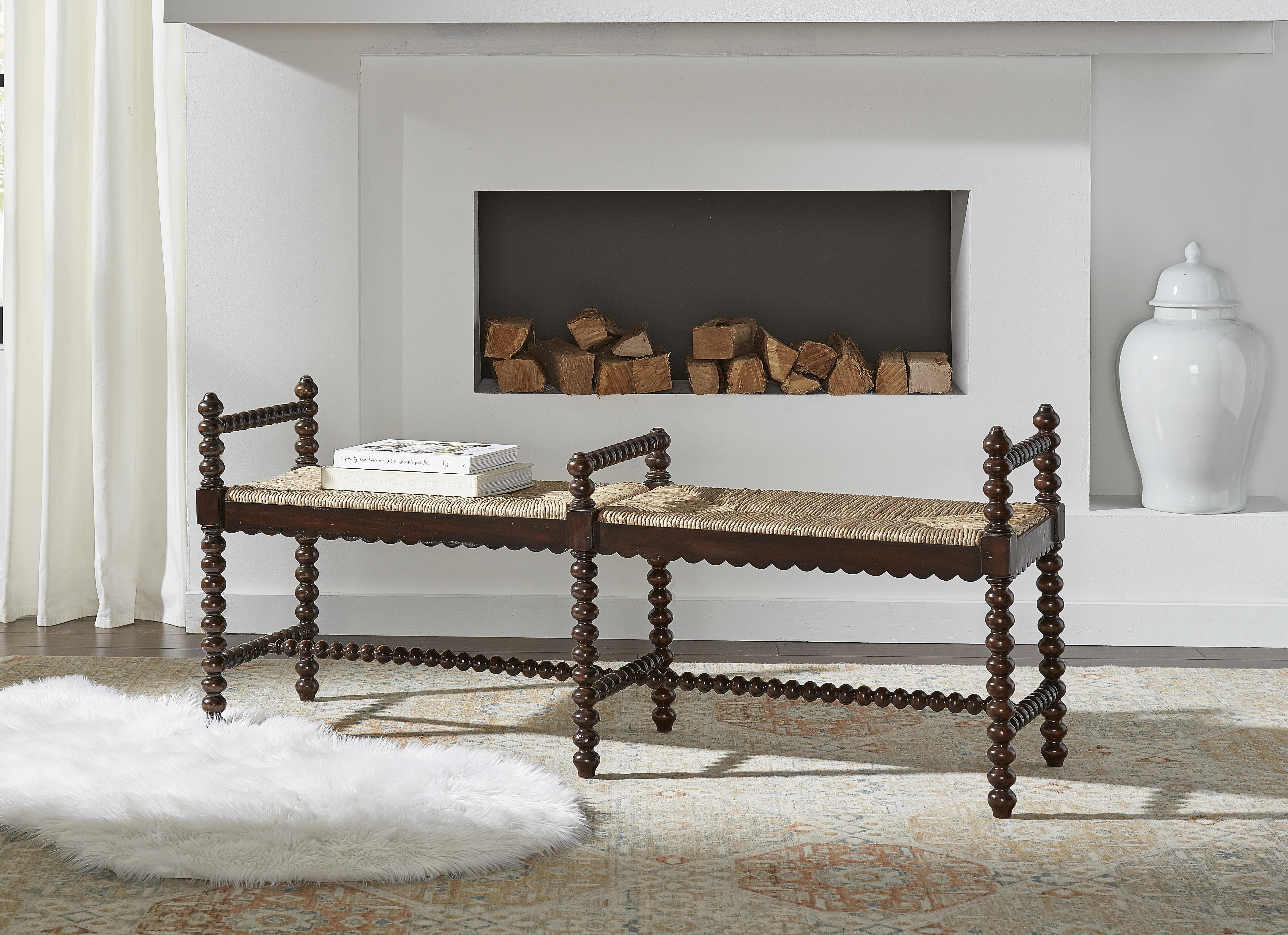 Camorah Wicker Bench | Wayfair North America