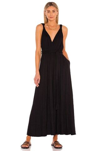 Free People Dani Convertible Jumpsuit in Black from Revolve.com | Revolve Clothing (Global)