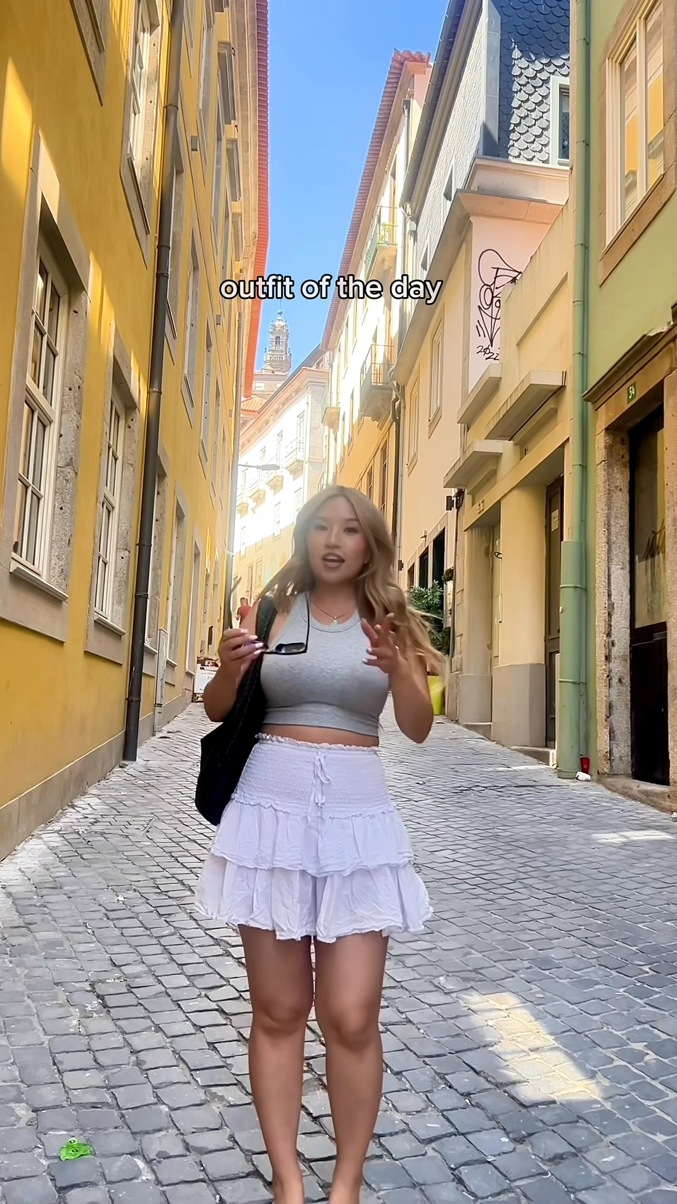 Casual skirt cute outfit for Europe summer tiered skirt with all top

#LTKStyleTip #LTKFindsUnder50 #LTKSaleAlert