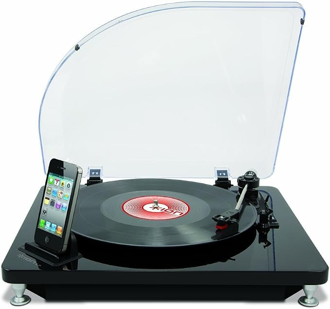 ION iLP Digital Conversion Turntable for iPhone, iPad and iPod touch with Conversion Software | Amazon (US)
