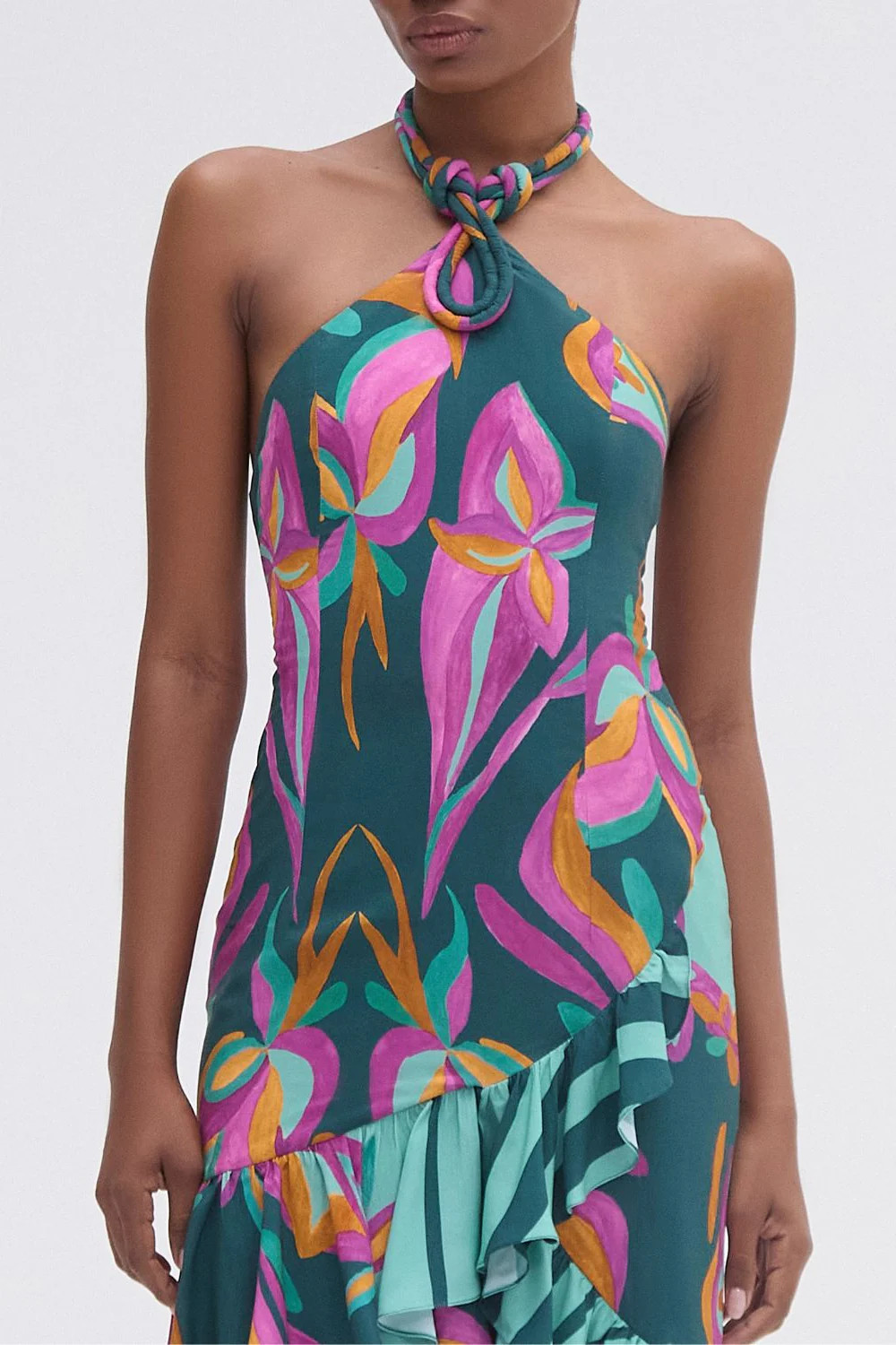 ALJEZUR COLLAR DRESS | PatBO