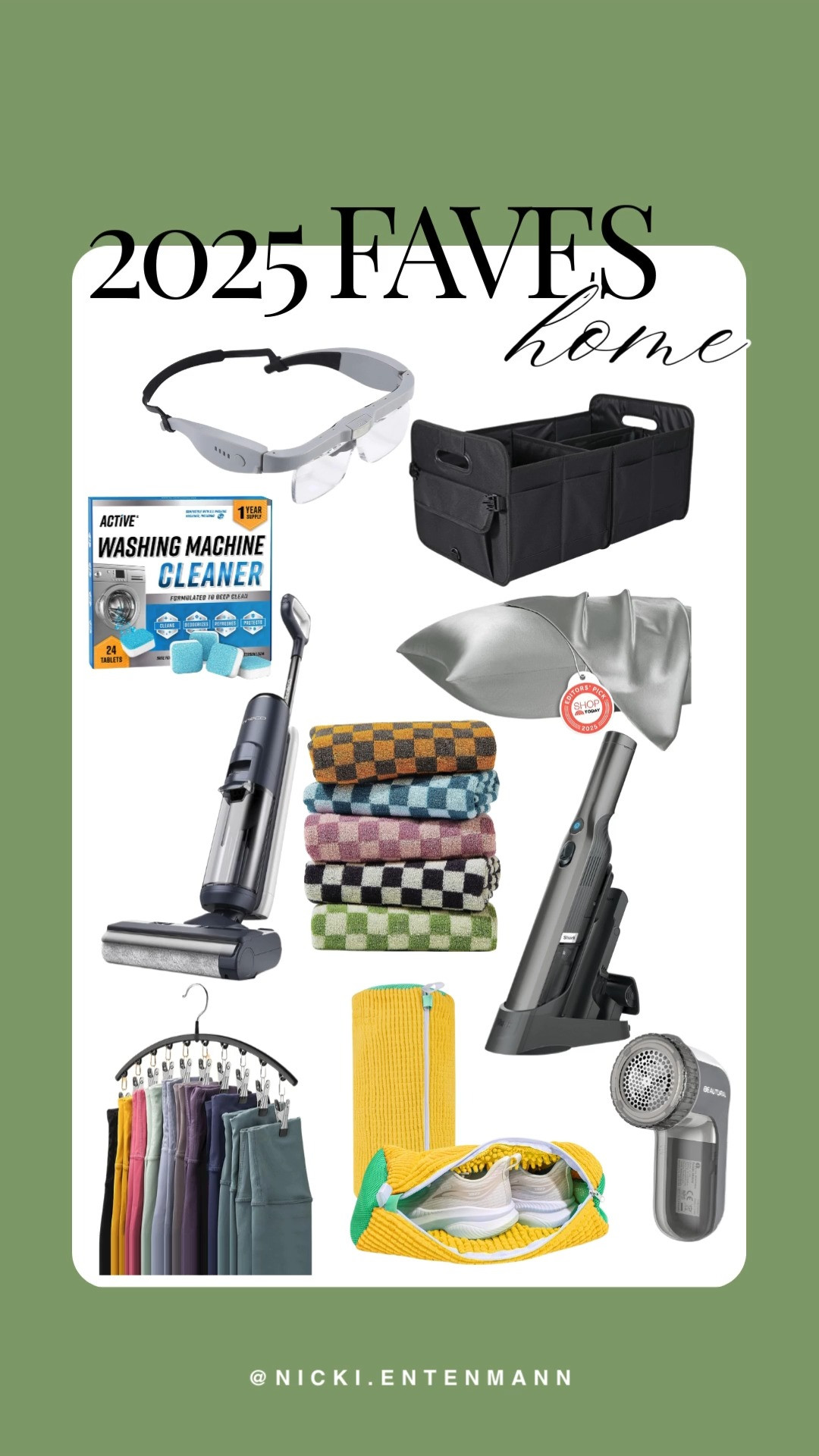 Upgrade your cleaning routine with these top picks! From deep cleaning your washing machine to a hands-free magnifying glasses, these essentials will make your chores a breeze. #AmazonFinds #HomeEssentials #CleaningTips #TechGadgets														 

 #LTKGiftGuide #LTKSeasonal #LTKHome