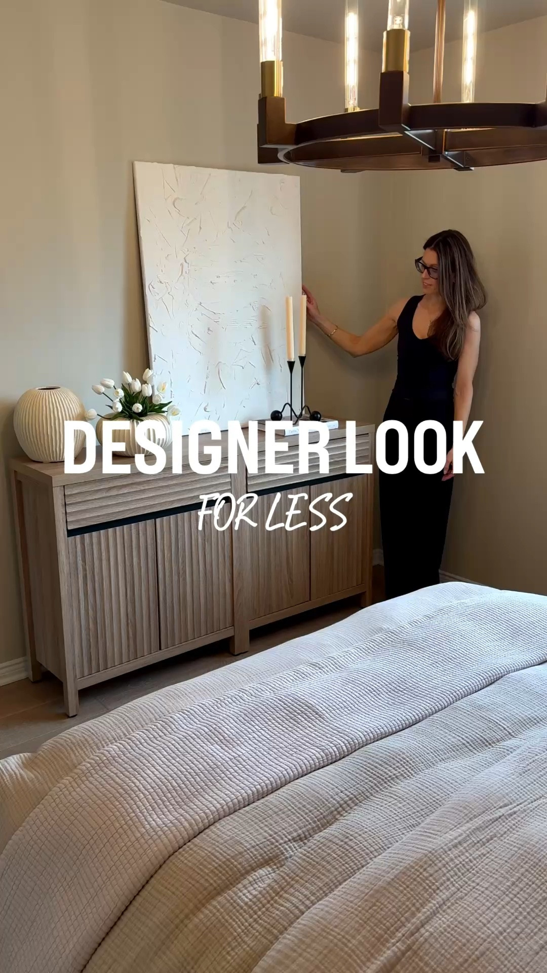 I seriously can not get over how good these cabinets look. They are sold as a buffet cabinet but I have used them in my guest bedroom. The slim design is perfect for this smaller space while still allowing guests to store their belongings. 

#LTKHome #LTKgrwm #LTKOver40