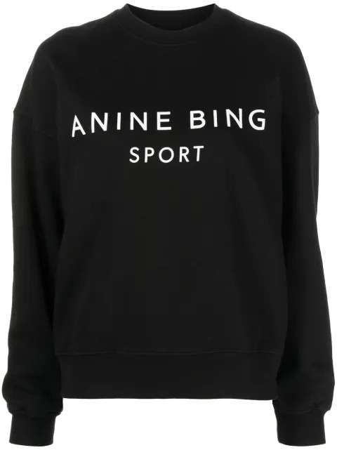Evan logo-print sweatshirt | Farfetch (US)