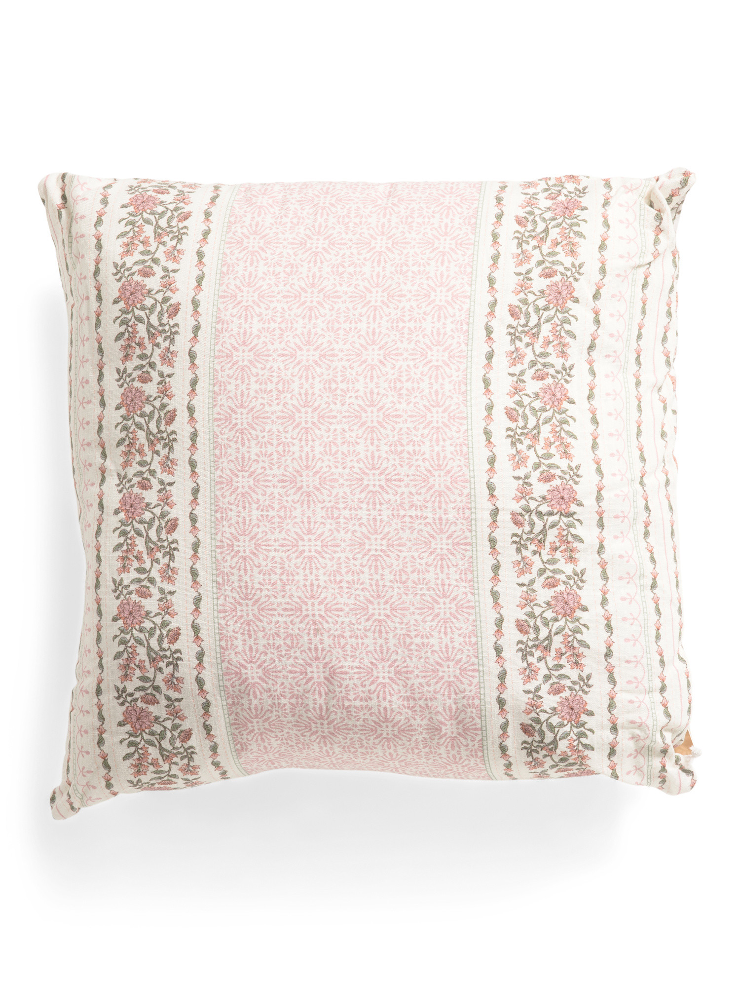 20x20 Two-sided Washed Printed Cotton Blend Slub Pillow  | Throw Pillows | Marshalls | Marshalls