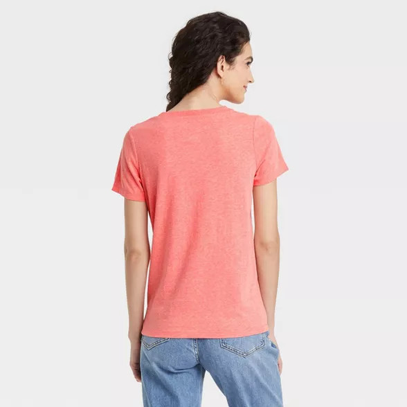 Women's Halloween Pumpkin Face Short Sleeve Graphic T-Shirt - Orange | Target