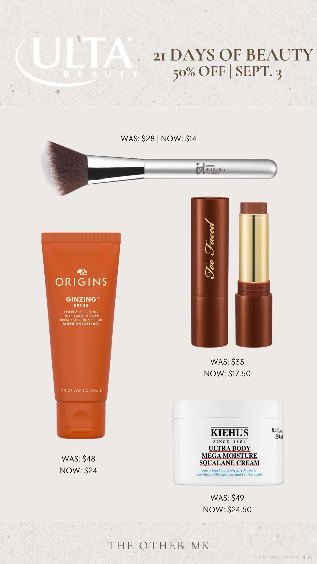 Ulta 21 days of beauty sale picks, ulta sale, beauty sale, skin care, make up, hair care, beauty must haves, fall routine, fall skincare, fall makeup

#LTKStyleTip #LTKSaleAlert #LTKBeauty