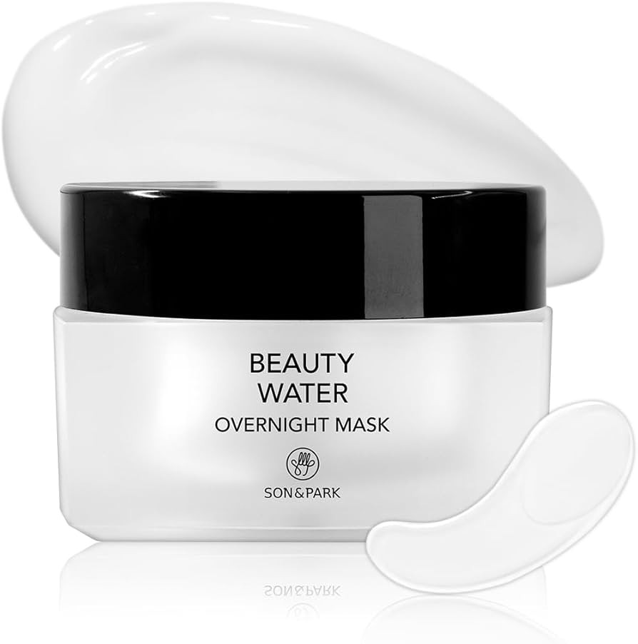 SON&PARK Beauty Water Overnight Sleeping Cream Hydration Balm Mask with Rose Water & BHA Complex,... | Amazon (US)