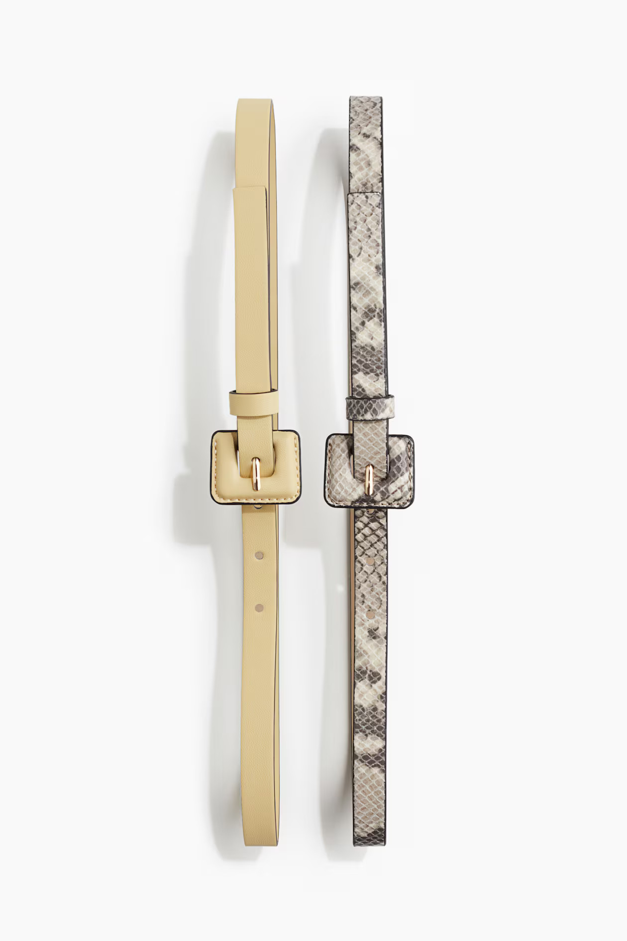 2-pack waist belts | H&M (UK, MY, IN, SG, PH, TW, HK)