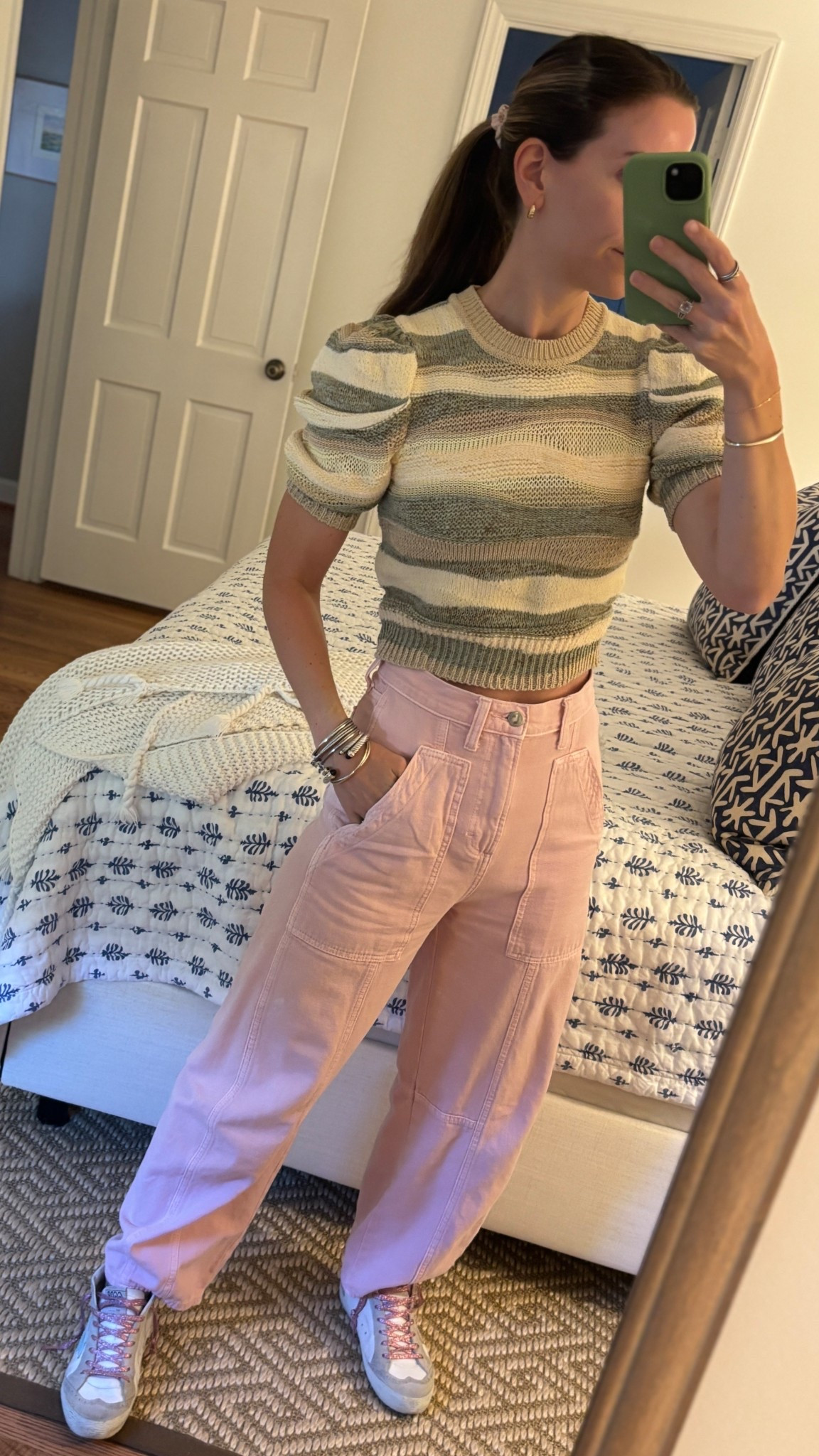 Most fun barrel jeans for less than $35! Wearing a 2 ✨ sweater is sold out but linked similar 

#LTKSaleAlert #LTKStyleTip #LTKFindsUnder50