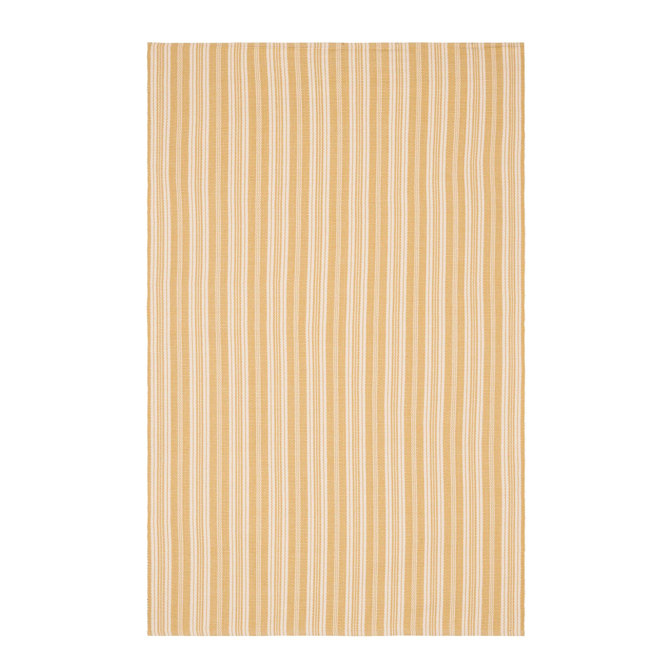 Ticking Stripe Handwoven Indoor/Outdoor Rug | Annie Selke