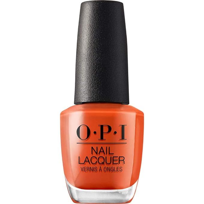 OPI Nail Lacquer, Suzi Needs A Loch-Smith, Orange Nail Polish, Scotland Collection, 0.5 fl oz | Amazon (US)