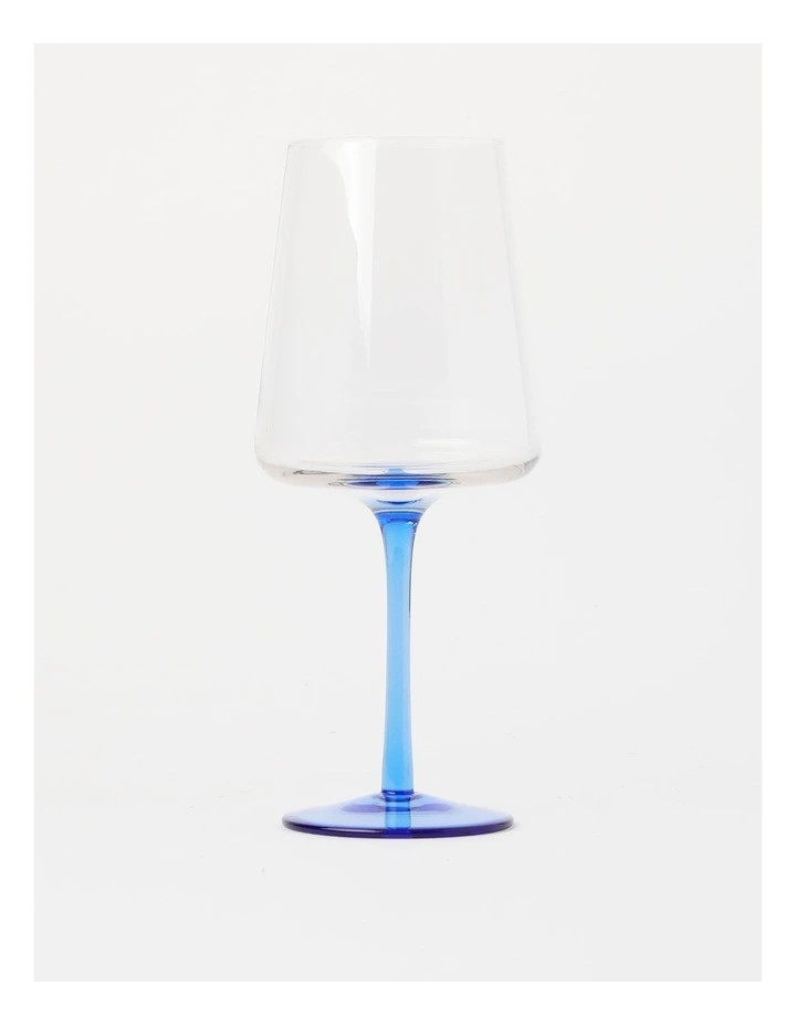 Jordan Wine Glass Set of 4 in Blue | Myer