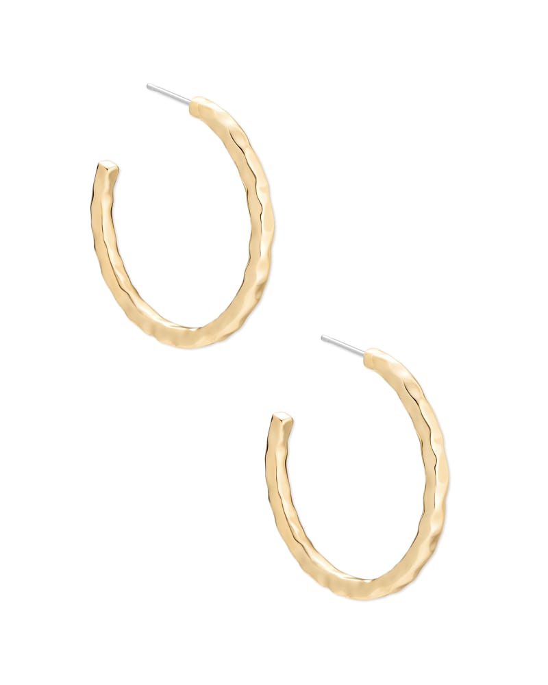 Zorte Small Hoop Earrings in Gold | Kendra Scott
