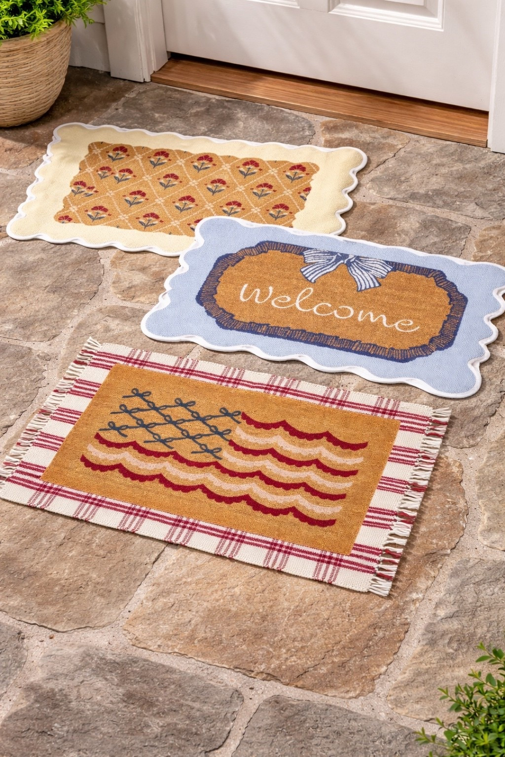 New doormats and layering rugs at Walmart! These are so pretty for spring and summer!

#LTKSeasonal #LTKHome
