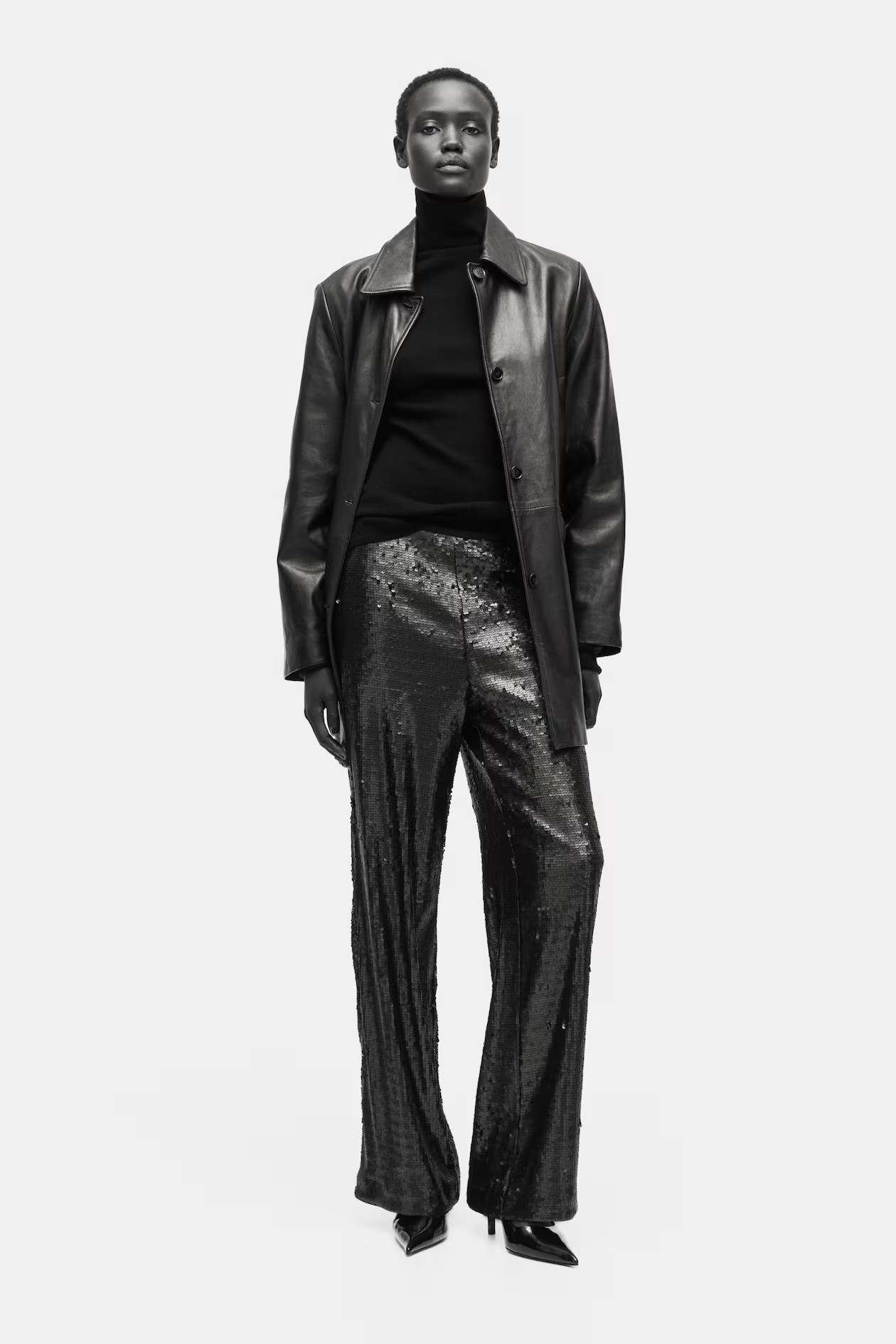 Sequined trousers | H&M (UK, MY, IN, SG, PH, TW, HK)