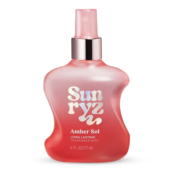 Sunryz Amber Sol Long-Lasting Fragrance Body Mist, 6 fl oz | Walmart (US)